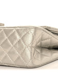 Metallic Lambskin Quilted 2.55 Reissue 225 Flap Silver