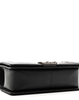 Caviar Quilted Medium Boy Flap Black