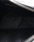 Calfskin Matelasse Monogram Monochrome Lou Camera Bag Black