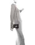 Lambskin Baby D1ORama Flap Bag Black