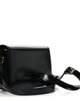 Shiny Calfskin Medium Triomphe Black