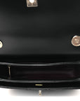 Lambskin Quilted Small Trendy CC Dual Handle Flap Bag Black