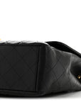 Caviar Maxi Single Flap Black