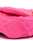Jersey Quilted CHNL 19 Waist Bag Pink