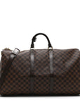 Damier Ebene Keepall Bandouliere 55