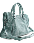 Arena Lambskin Classic Hardware Medium Le City Dark Emerald