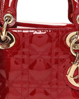 Patent Cannage Mini Lady D1OR Red