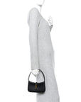 Smooth Calfskin Le 5 A 7 Mini Hobo Black
