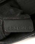 Ultra Matte Calfskin Mini Saddle Bag Black