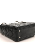 Lambskin Cannage Mini Lady D1OR Black