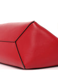 Calfskin Medium Diamond Tote Red