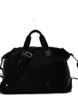 Nylon Signature Duffle Black