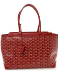 Goyardine Bellechasse Biaude MM Tote Red