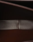 Shiny Calfskin Medium Triomphe Chestnut