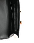 Shiny Alligator Constance Slim Wallet Black