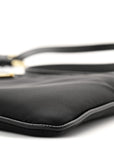 Re-Nylon Saffiano Pouch Black