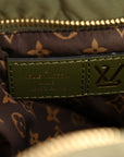 Econyl Monogram Pillow Maxi Multi Pochette Accessories Kaki Beige