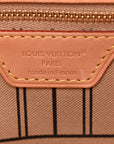 Monogram Stamped Inside Out Neverfull Bandouliere GM Beige