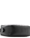 Calfskin Matelasse Aria GG Marmont Chain Shoulder Bag Black