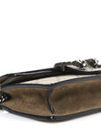GG Supreme Monogram Super Mini Dionysus Shoulder Bag Taupe