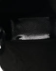Extra Supple Calfskin Snakeskin Embossed Calfskin Small Tool 2.0 North-South Tote Black