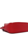 Pebbled Calfskin Small Soho Disco Bag Vibrant Red