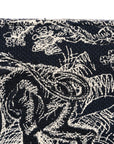 Canvas Embroidered Large D1ORiviera Toile De Jouy Reverse Book Tote Blue
