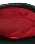 Goatskin Quilted Large CHNL 19 Flap Black
