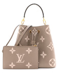 Empreinte Monogram Giant Neonoe MM Tourterelle Creme