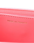Caviar Quilted Wallet On Chain WOC Dark Pink