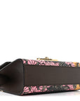 GG Supreme Monogram Bengal Small Padlock Shoulder Bag Beige Pink