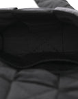 Nylon Intrecciato Padded Tech Candy Cassette Bag Black