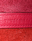 Taurillon Clemence Tri-Color Picotin Lock 18 PM Rose Extreme Rose Mexico Rouge De Coeur