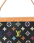 Monogram Multicolor Pochette Accessories Black