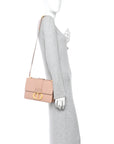 Box Calfskin 30 Montaigne Flap Bag Rose Des Vents