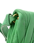 Nappa Matelasse Clutch Menta