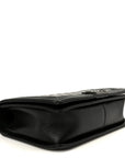 Calfskin Quilted Medium Boy Flap Black