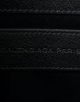 Agneau Giant 12 Rose Gold Hardware Envelope Clutch Anthracite