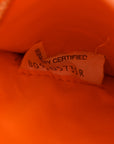 Nappa Maxi Intreccio Cassette Bag Tangerine