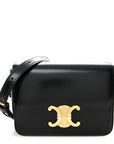 Shiny Calfskin Teen Triomphe Black