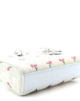Denim Cannage Embroidered Doves & Roses D1ORamour Mini Lady D-Joy Blue Multicolor