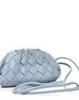 Nappa Intrecciato Coin Purse Ice