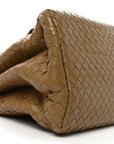 Nappa Intrecciato Small Roma Tote New Cigar