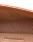 Caviar Chevron Quilted Medium Boy Flap Brown