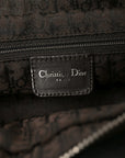 Metallic Calfskin Cannage Stitched Small East West Lady D1OR Bronze