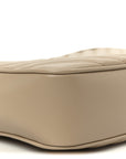 Calfskin Matelasse Monogram Lou Camera Bag Dark Beige