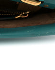 Vitello Morgan Fabric Jacquard Pequin Medium Peekaboo Iconic Satchel Lago Tobacco Black