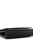 Lambskin Quilted Wallet On Chain WOC Black