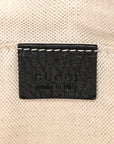 Pebbled Calfskin Small Soho Disco Bag Black