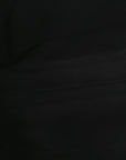 Mixed Fibers Calfskin Small Deauville Tote Black